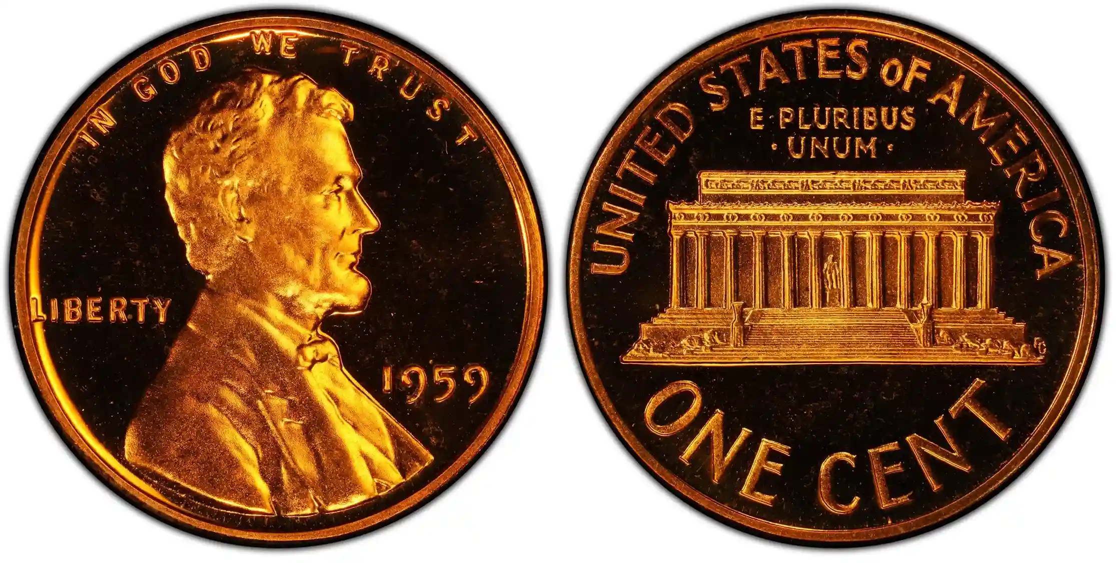 1959 Lincoln Cent Proof